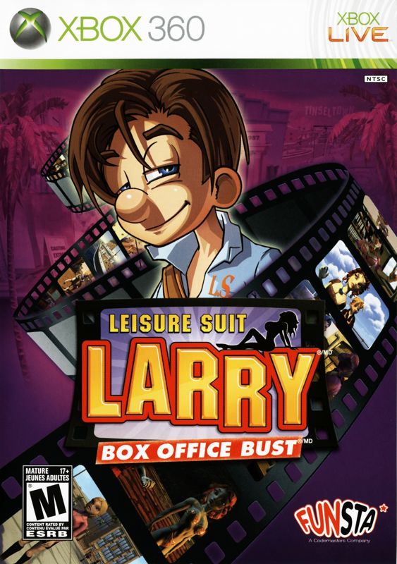 Leisure Suit Larry: Box Office Bust box art for Xbox 360